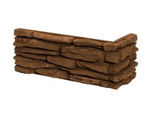 STEGU® Betonový ROHOVÝ obklad CALIFORNIA 3 - MOCCA